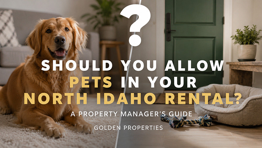 Should You Allow Pets in Your North Idaho Rental? A Property Manager's Guide